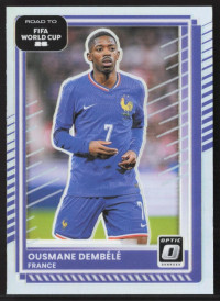 Ousmane Dembele, Card, 2026 Panini Donruss Road to FIFA World Cup, Holo Optic