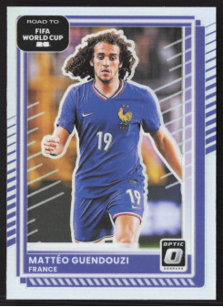Matteo Guendouzi, Kartička, 2026 Panini Donruss Road to FIFA World Cup, Holo Optic