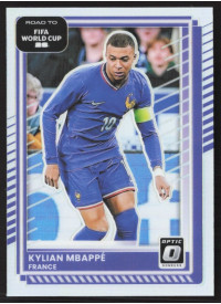 Kylian Mbappe, Card, 2026 Panini Donruss Road to FIFA World Cup, Holo Optic