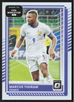 Marcus Thuram, Kartička, 2026 Panini Donruss Road to FIFA World Cup, Holo Optic