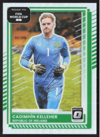 Caoimhin Kelleher, Card, 2026 Panini Donruss Road to FIFA World Cup, Holo Optic