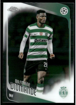 Ousmane Diomande, Kartička, 2025-26 Topps Chrome UEFA Club Competitions, BASE