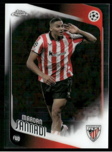 Maroan Sannadi, Kartička, 2025-26 Topps Chrome UEFA Club Competitions, BASE