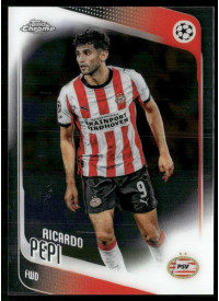 Ricardo Pepi, Card, 2025-26 Topps Chrome UEFA Club Competitions, BASE