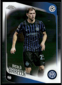 Nicolò Barella, Card, 2025-26 Topps Chrome UEFA Club Competitions, BASE