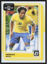 Endrick, Card, 2026 Panini Donruss Road to FIFA World Cup, Holo Optic
