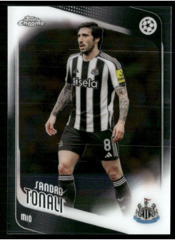 Sandro Tonali, Card, 2025-26 Topps Chrome UEFA Club Competitions, BASE