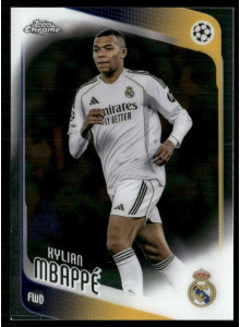 Kylian Mbappé, Kartička, 2025-26 Topps Chrome UEFA Club Competitions, BASE