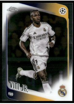 Vini Jr., Card, 2025-26 Topps Chrome UEFA Club Competitions, BASE