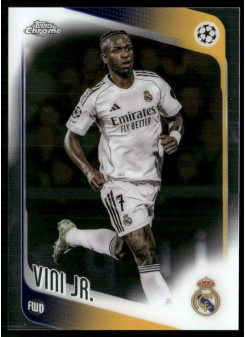Vini Jr., Kartička, 2025-26 Topps Chrome UEFA Club Competitions, BASE