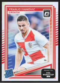 Franjo Ivanovic, Card, 2026 Panini Donruss Road to FIFA World Cup, Holo Optic