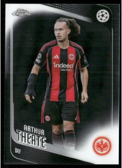Arthur Theate, Kartička, 2025-26 Topps Chrome UEFA Club Competitions, BASE