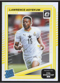 Lawrence Agyekum, Card, 2026 Panini Donruss Road to FIFA World Cup, Holo Optic