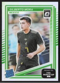 Gilberto Mora, Card, 2026 Panini Donruss Road to FIFA World Cup, Holo Optic