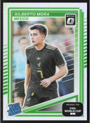 Gilberto Mora, Card, 2026 Panini Donruss Road to FIFA World Cup, Holo Optic