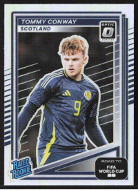 Tommy Conway, Card, 2026 Panini Donruss Road to FIFA World Cup, Holo Optic