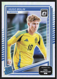 Hugo Bolin, Card, 2026 Panini Donruss Road to FIFA World Cup, Holo Optic