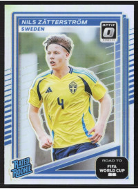 Nils Zatterstrom, Card, 2026 Panini Donruss Road to FIFA World Cup, Holo Optic