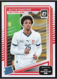 Alvyn Sanches, Card, 2026 Panini Donruss Road to FIFA World Cup, Holo Optic