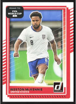 Weston McKennie, Kartička, 2026 Panini Donruss Road to FIFA World Cup, BASE