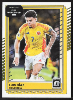 Luis Diaz, Card, 2026 Panini Donruss Road to FIFA World Cup, Optic