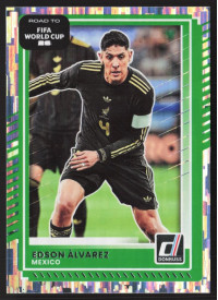 Edson Alvarez, Kartička, 2026 Panini Donruss Road to FIFA World Cup, Silver