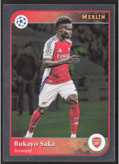 Bukayo Saka, Kartička, Topps Merlin UEFA Club Competitions 2024-25, BASE