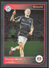 Florian Wirtz, Kartička, Topps Merlin UEFA Club Competitions 2024-25, BASE