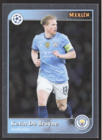 Kevin De Bruyne, Kartička, Topps Merlin UEFA Club Competitions 2024-25, BASE
