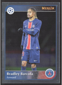 Bradley Barcola, Kartička, Topps Merlin UEFA Club Competitions 2024-25, BASE