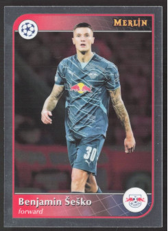 Benjamin Šeško, Kartička, Topps Merlin UEFA Club Competitions 2024-25, BASE