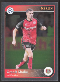 Granit Xhaka, Kartička, Topps Merlin UEFA Club Competitions 2024-25, BASE