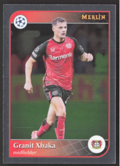 Granit Xhaka, Kartička, Topps Merlin UEFA Club Competitions 2024-25, BASE