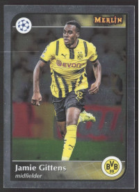 Jamie Gittens, Kartička, Topps Merlin UEFA Club Competitions 2024-25, BASE