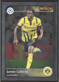 Jamie Gittens, Kartička, Topps Merlin UEFA Club Competitions 2024-25, BASE