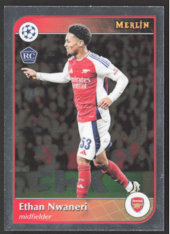 Ethan Nwaneri, Kartička, Topps Merlin UEFA Club Competitions 2024-25, BASE