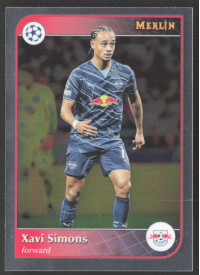 Xavi Simons, Kartička, Topps Merlin UEFA Club Competitions 2024-25, BASE