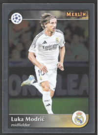 Luka Modrić, Kartička, Topps Merlin UEFA Club Competitions 2024-25, BASE