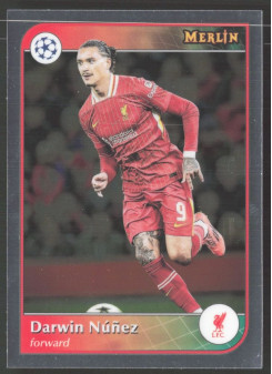 Darwin Núñez, Kartička, Topps Merlin UEFA Club Competitions 2024-25, BASE