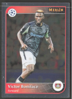Victor Boniface, Kartička, Topps Merlin UEFA Club Competitions 2024-25, BASE