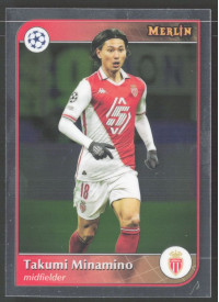 Takumi Minamino, Kartička, Topps Merlin UEFA Club Competitions 2024-25, BASE