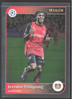 Jeremie Frimpong, Kartička, Topps Merlin UEFA Club Competitions 2024-25, BASE