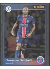 Ousmane Dembélé, Kartička, Topps Merlin UEFA Club Competitions 2024-25, BASE