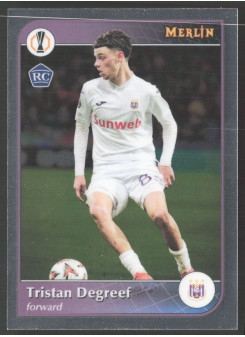Tristan Degreef, Kartička, Topps Merlin UEFA Club Competitions 2024-25, BASE