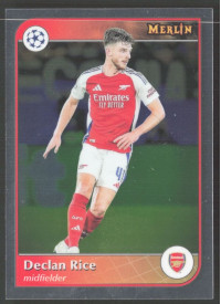 Declan Rice, Kartička, Topps Merlin UEFA Club Competitions 2024-25, BASE