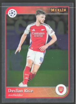 Declan Rice, Kartička, Topps Merlin UEFA Club Competitions 2024-25, BASE