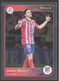 Julián Alvarez, Kartička, Topps Merlin UEFA Club Competitions 2024-25, BASE