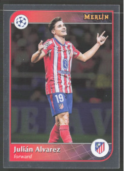 Julián Alvarez, Kartička, Topps Merlin UEFA Club Competitions 2024-25, BASE