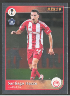 Santiago Hezze, Kartička, Topps Merlin UEFA Club Competitions 2024-25, BASE