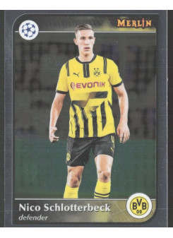 Nico Schlotterbeck, Kartička, Topps Merlin UEFA Club Competitions 2024-25, BASE